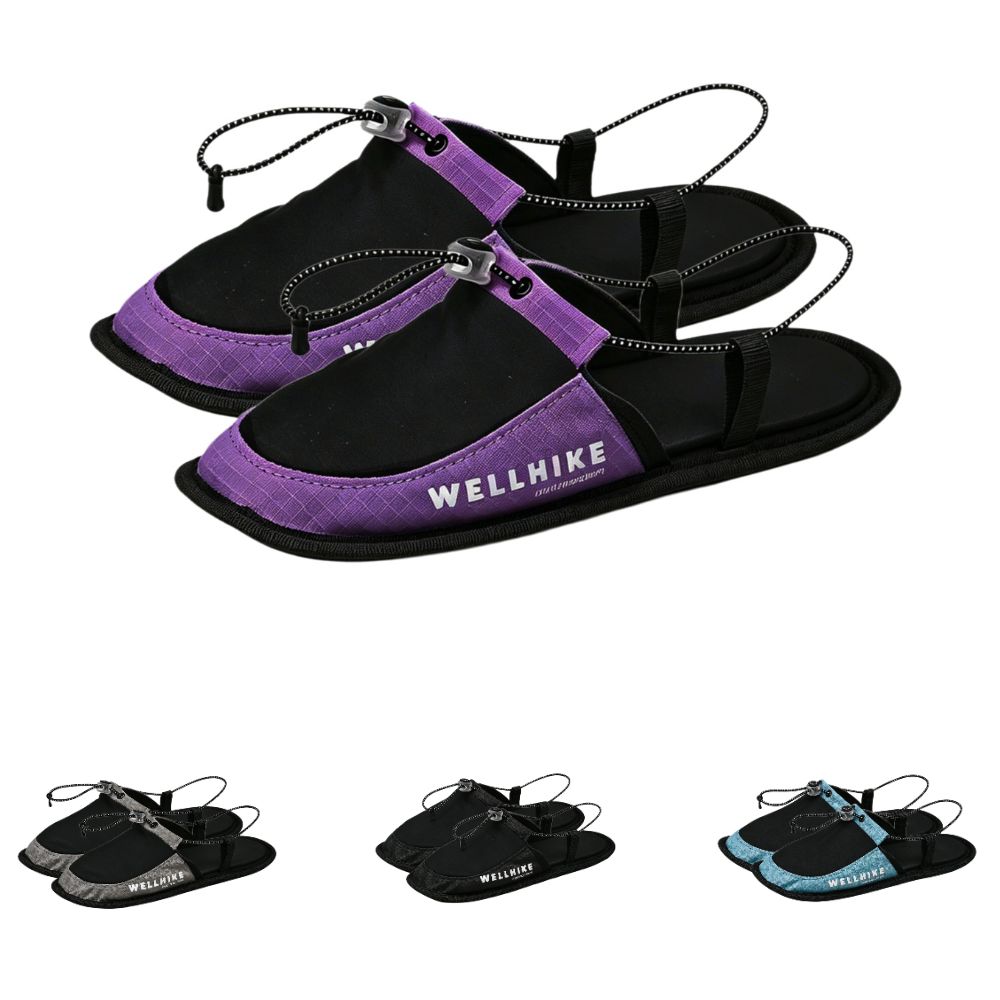 Outdoor Camping Slippers - 미끄럼 방지 여행용 슬리퍼 1쌍, 초경량