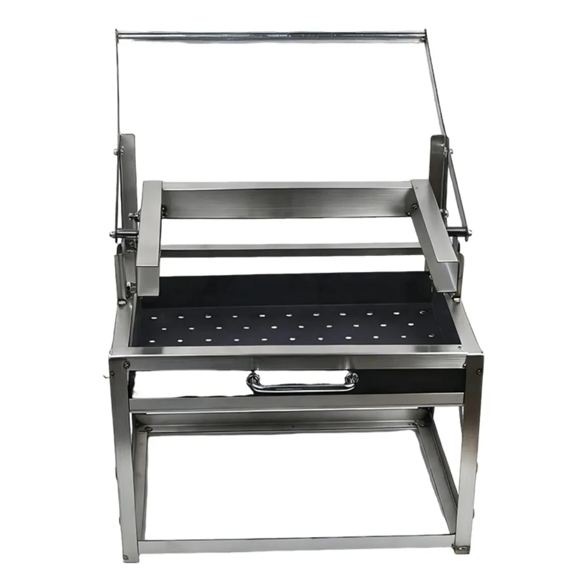 Outdoor Camping Grill - 내구성 있는 자동 회전 바비큐 그릴,