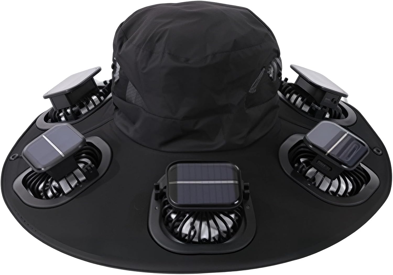 Outdoor Camping Ventilator - 핫 6 팬 솔라 팬 모자