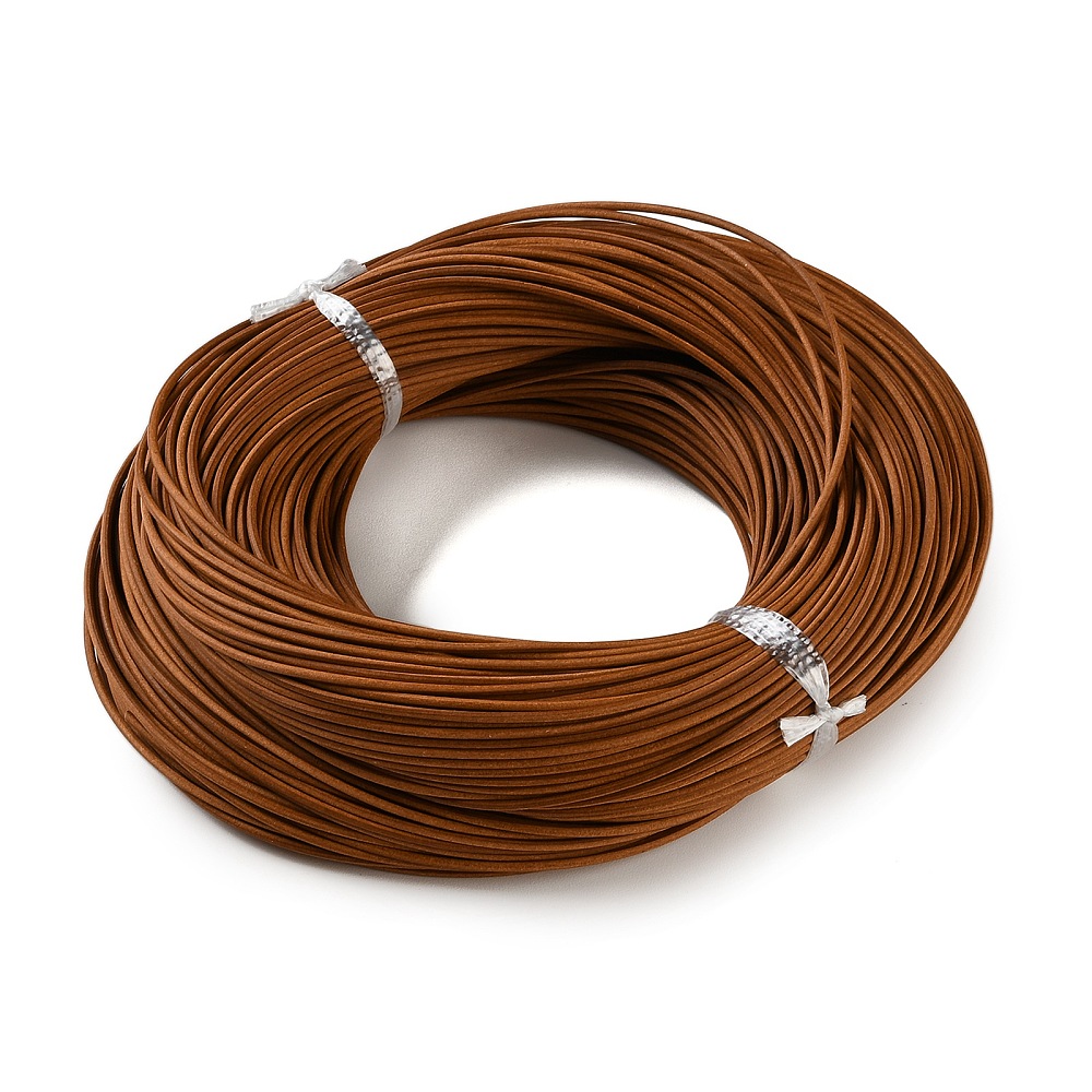 Paracord Bracelet - 100m 1mm/1.5mm/2mm/3mm 소가죽 라운드 가죽끈 DIY