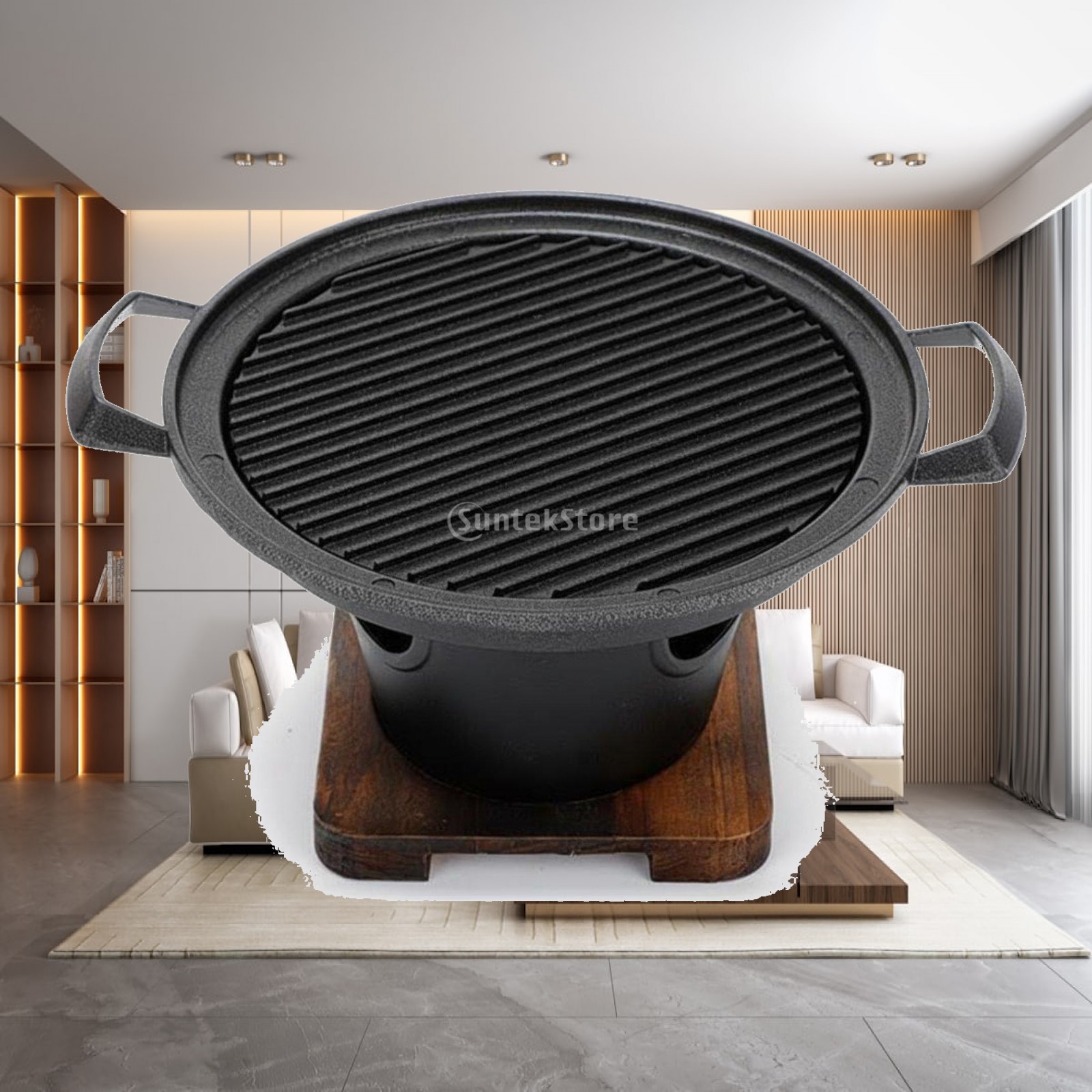 Outdoor Camping Grill - 야외 그릴 미니 테이블탑 바베큐 전기
