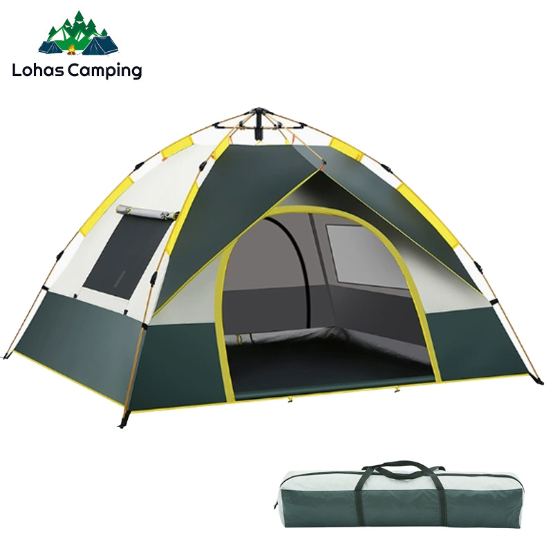 Jinli Outdoor Camping - 로하스캠핑 휴대용 접이식 자동 팝업 텐트