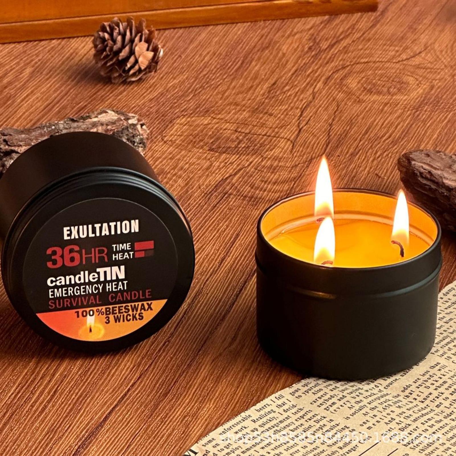 Outdoor Camping Burner - 긴 연소 캔들 캠핑 캔들 (병