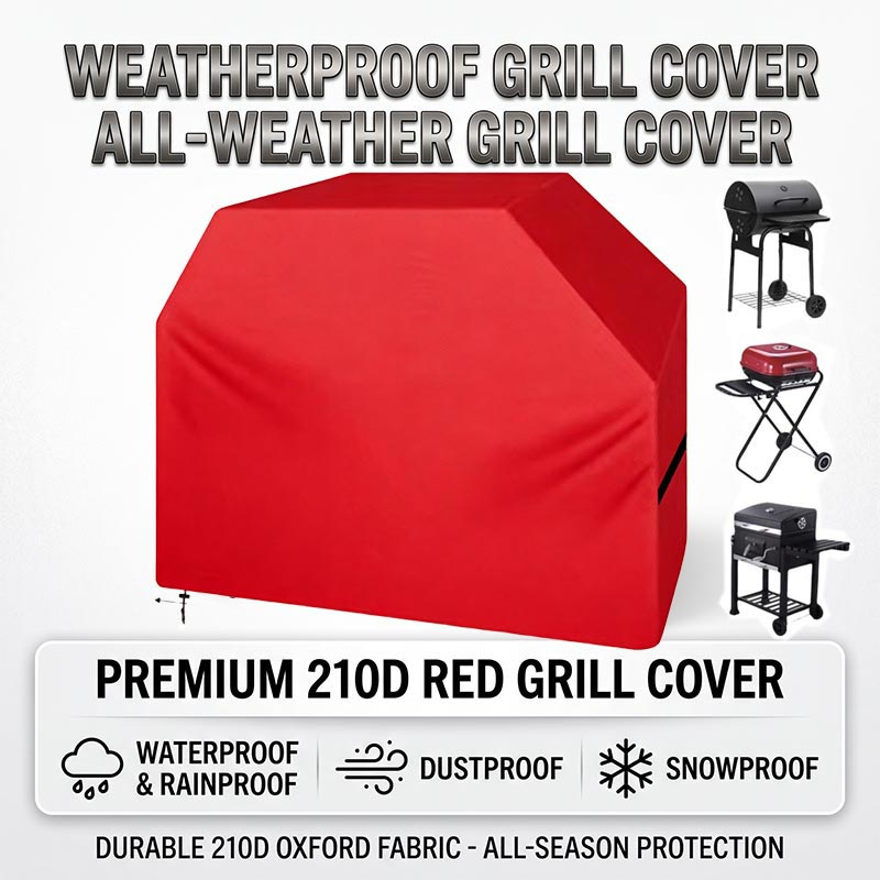 Outdoor Camping Grill - 210D 바베큐 커버 방진 방수 두꺼운