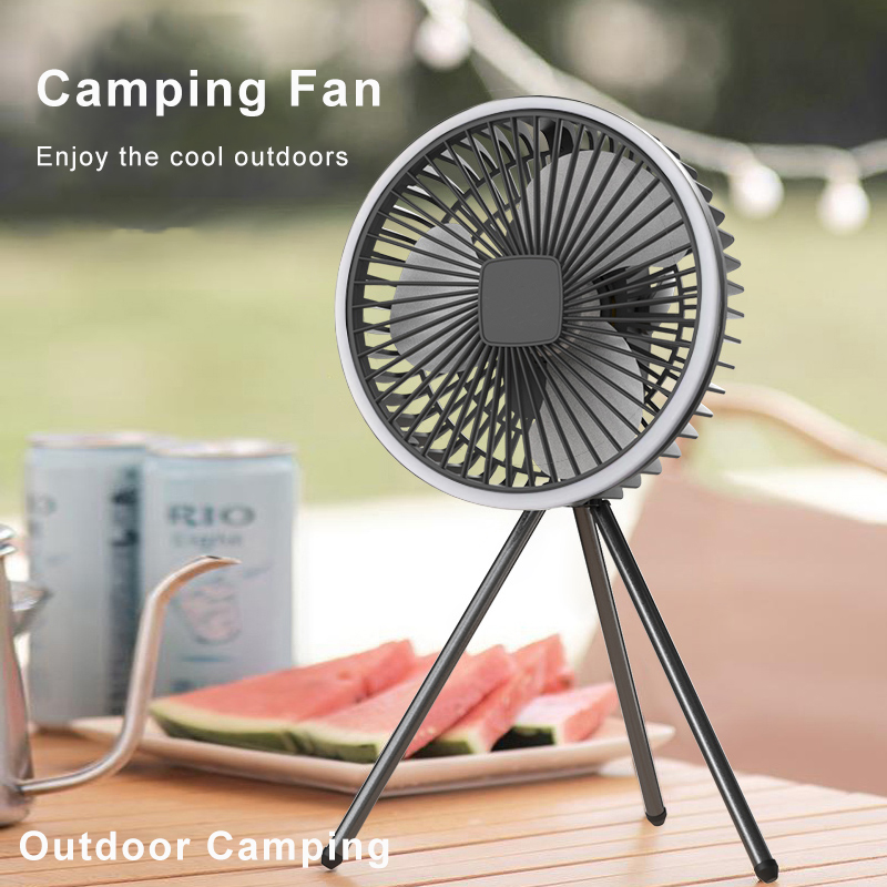 Outdoor Camping Ventilator - 휴대용 캠핑 팬 10000mAh 5000mAh USB