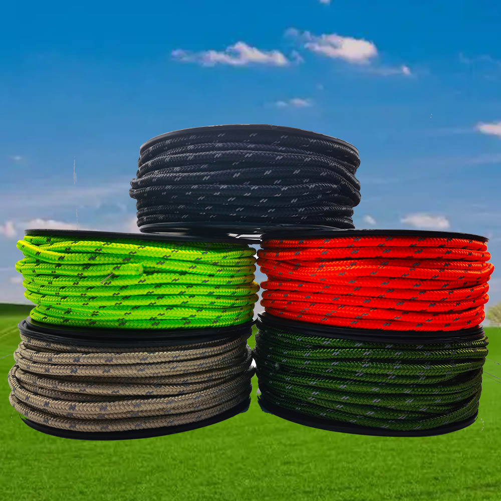 Outdoor Camping Lights String - 30M 반사 파라코드 6mm 낙하산 줄