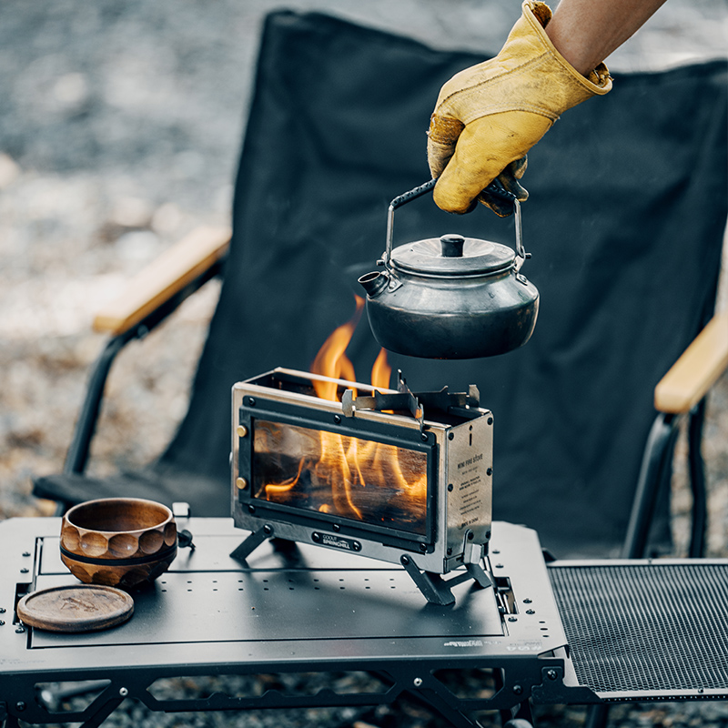 Outdoor Camping Burner - 고아웃 스프링힐 나무 난로 휴대용 장작