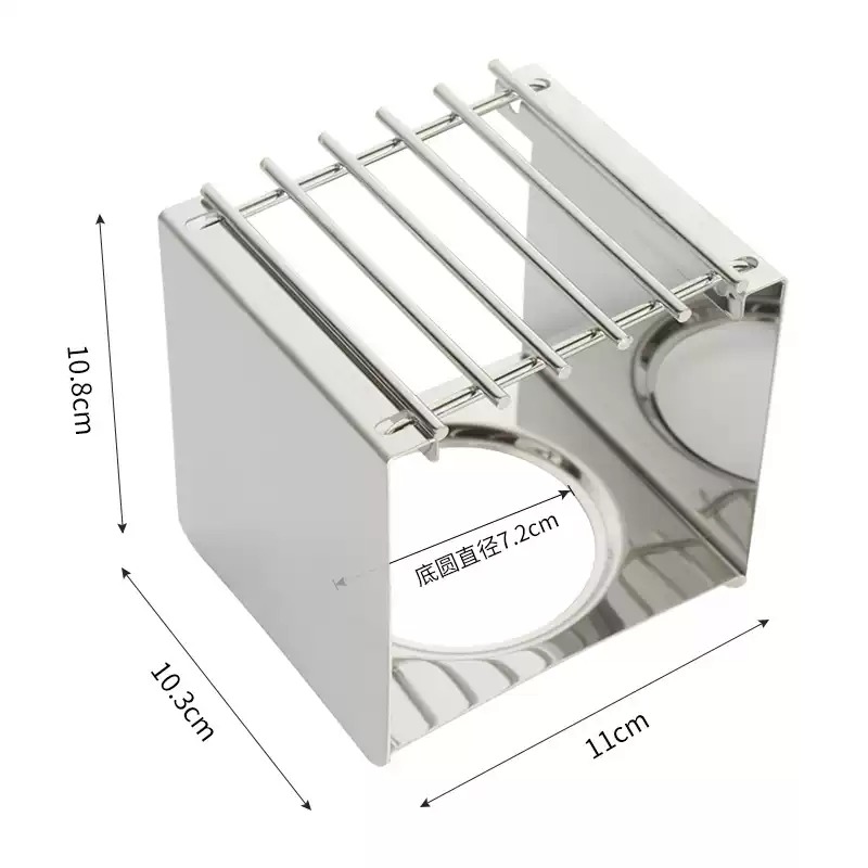 Outdoor Camping Burner - 스테인리스 스틸 사각 커피 스토브 스탠드,
