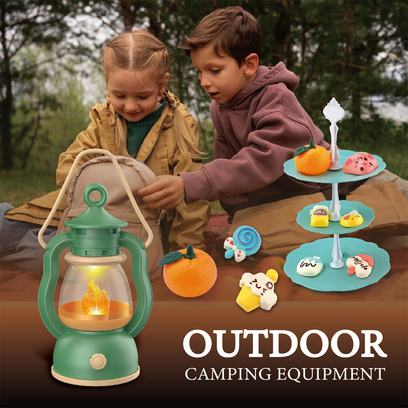 Outdoor Camping For Kids - 어린이 캠핑 세트 캠프파이어 놀이 유아용