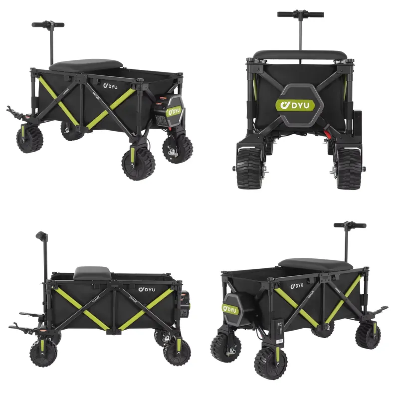 Outdoor Camping Vehicle Wagon - DYU 캠프X 4륜 알루미늄 전동 캠핑카