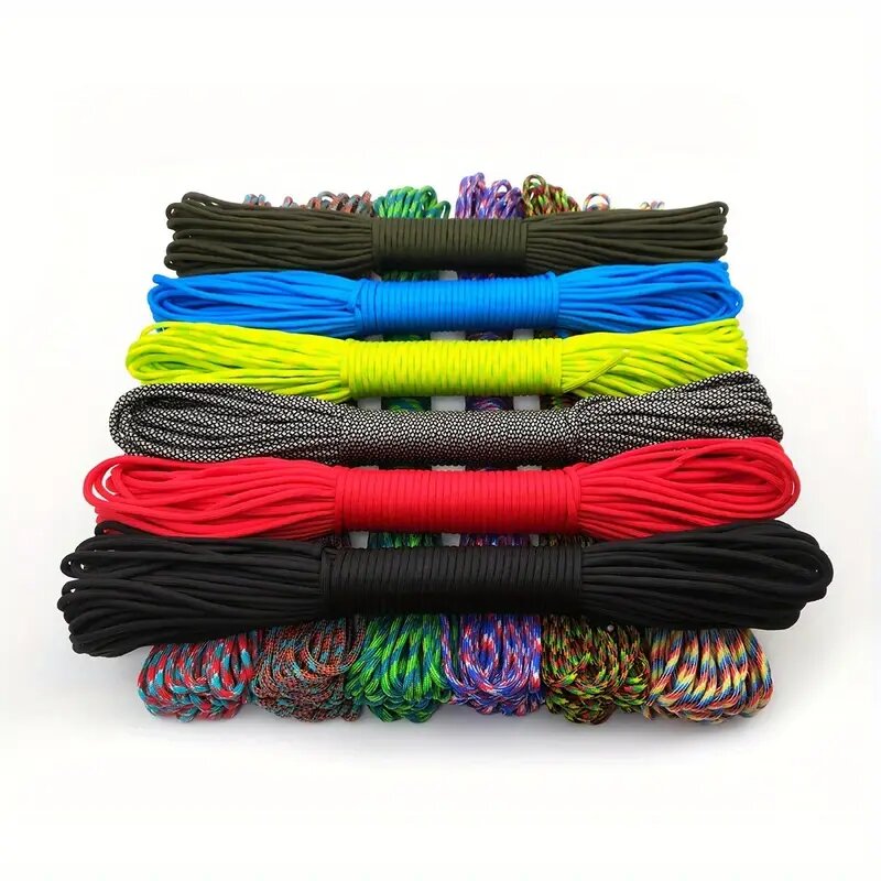Outdoor Camping Lights String - 10m/20m/30m 7 코어 550 Paracord 4mm