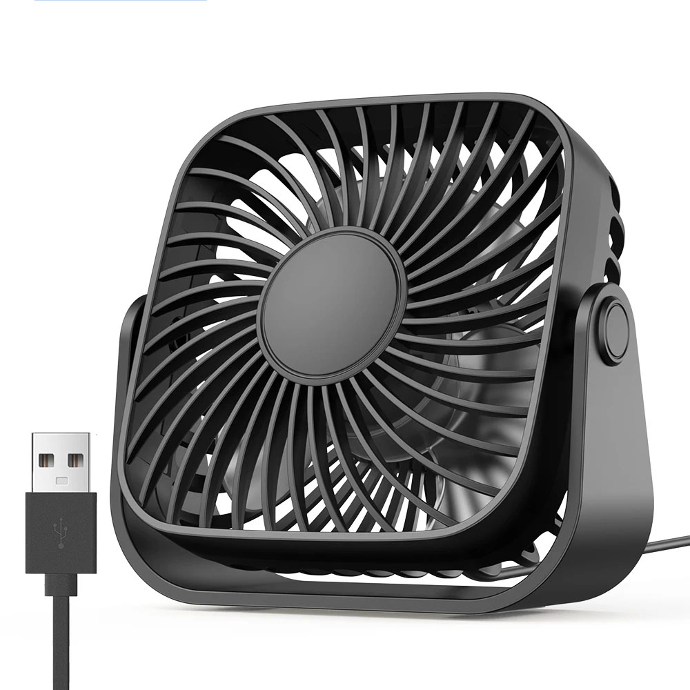 Outdoor Camping Ventilator - 캠핑용 4인치 USB 미니 휴대용 선풍기,