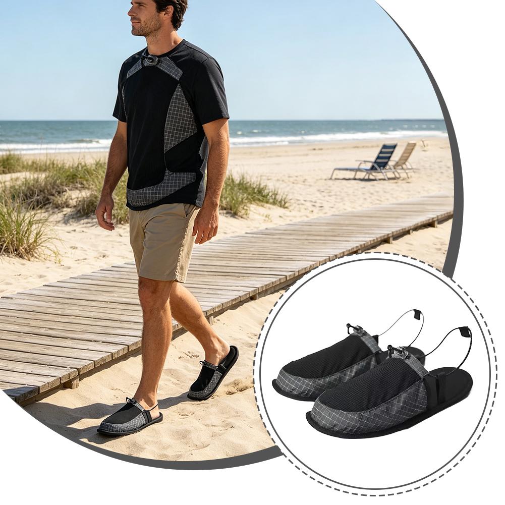 부드럽고 편안한 접이식 휴대용 캠핑 비치 슬리퍼 여름  - Outdoor Camping Slippers 리뷰 및 가격
