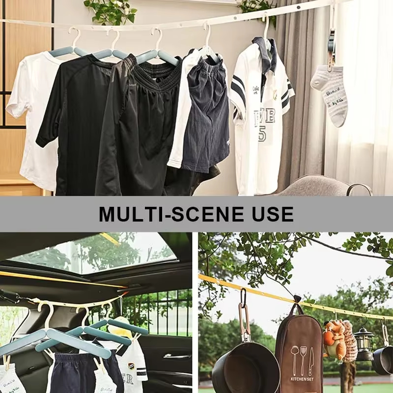 야외 여행용 빨래줄 3.6m 휴대용 접이식 건조대 34 - Camping Outdoor Clothing 리뷰 및 가격