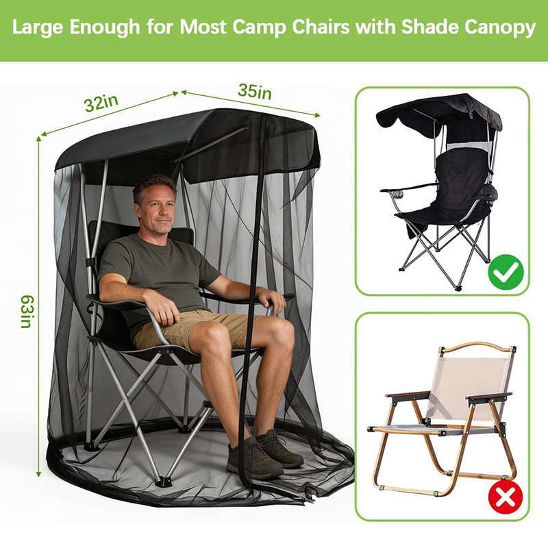 캠핑 의자용 1인용 야외 모기장 텐트, 낚시 피크닉용  - Outdoor Camping Bug Zapper 리뷰 및 가격