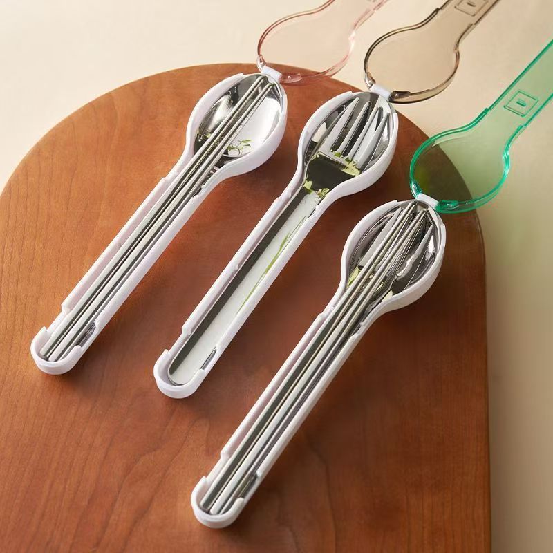 휴대용 수저 세트 보관함 포함 캠핑 여행 야외 식기 스 - Outdoor Camping Kit 리뷰 및 가격