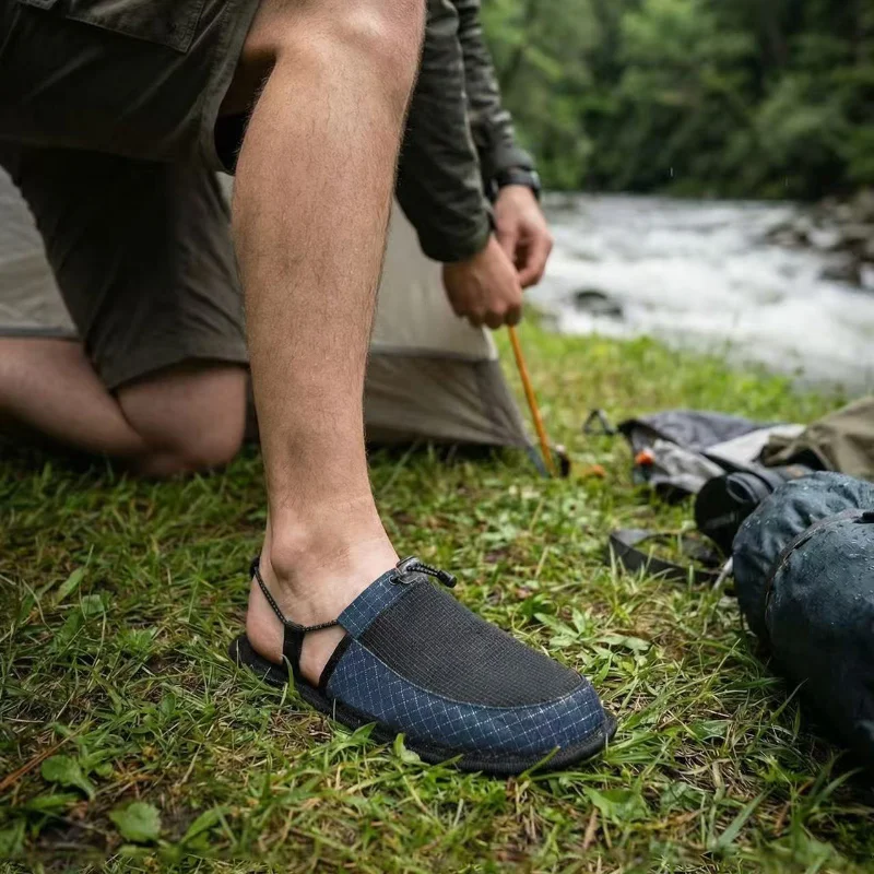 초경량 접이식 야외 캠핑 슬리퍼 남녀 공용 빠른 건조  - Outdoor Camping Slippers 리뷰 및 가격