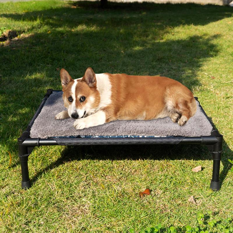 야외 높이 접이식 애완 동물 간이 침대, 이동식 캐노피 - Outdoor Camping Cot 리뷰 및 가격