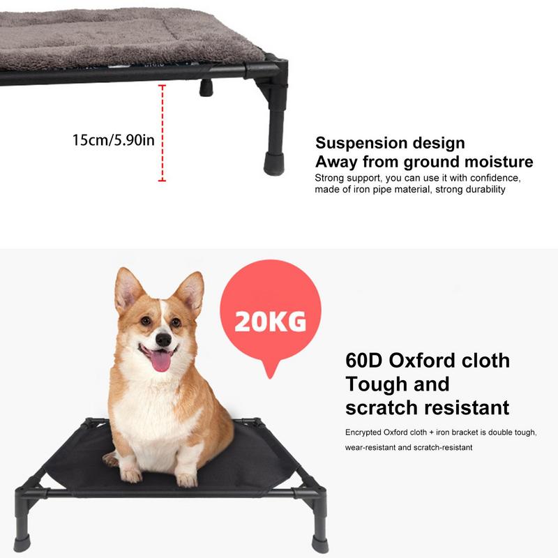 야외 높이 접이식 애완 동물 간이 침대, 이동식 캐노피 - Outdoor Camping Cot 리뷰 및 가격