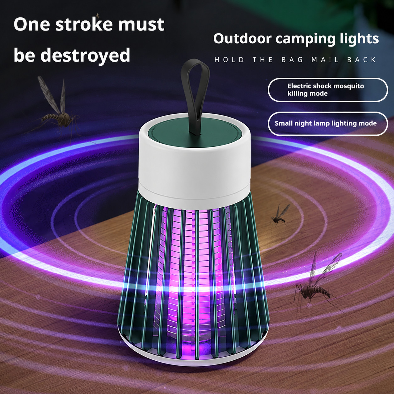 전기 모기 살충 램프 USB 벌레 퇴치기 LED 조명  - Outdoor Camping Bug Zapper 리뷰 및 가격