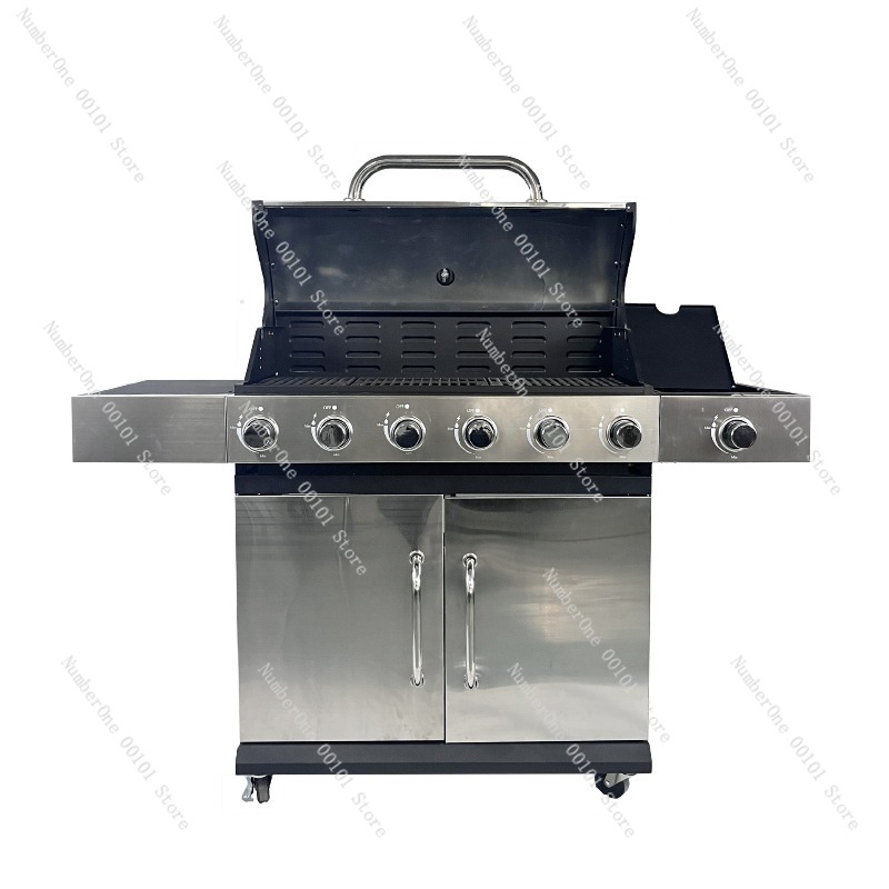 야외 바베큐 그릴 스테인레스 스틸 가스 바베큐 그릴 바 - Outdoor Gas Stove 리뷰 및 가격