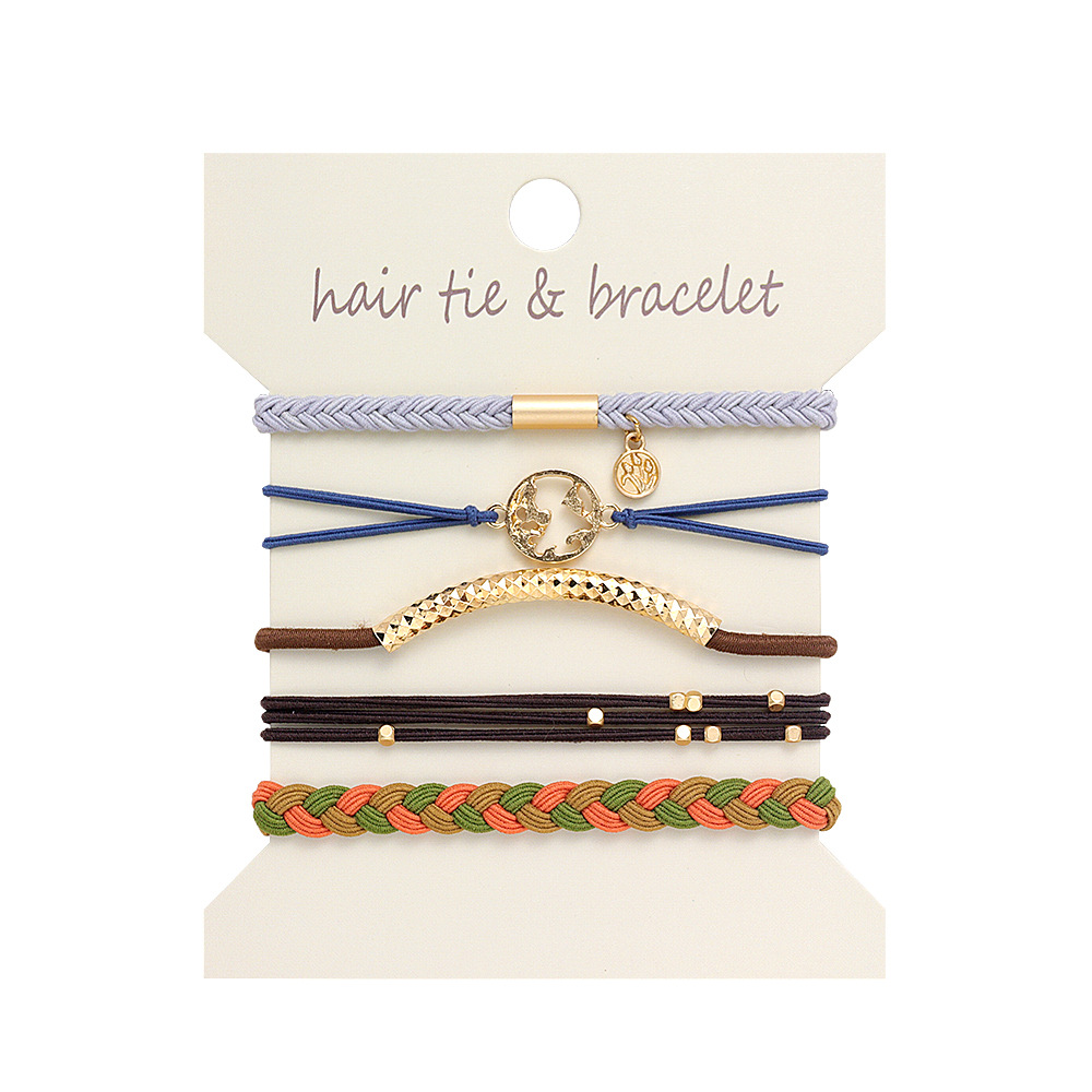 5pcs금속 보헤미안 스타일 여성용 헤어 밴드, 팔찌, - Paracord Bracelet 리뷰 및 가격