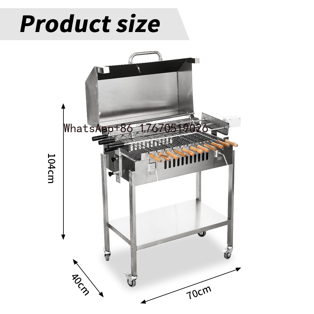 현대식 야외 대형 숯불 키프로스 푸쿠 로티세리 바베큐  - Outdoor Camping Grill 리뷰 및 가격