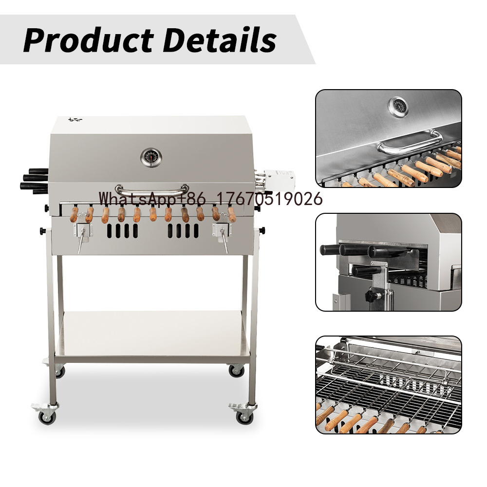 현대식 야외 대형 숯불 키프로스 푸쿠 로티세리 바베큐  - Outdoor Camping Grill 리뷰 및 가격