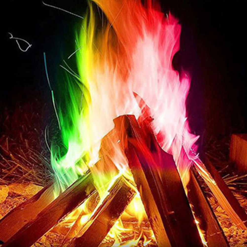 3개입 불꽃 색깔 변화 패킷, 화려한 색깔 변화 캠프파 - Outdoor Camping Burner 리뷰 및 가격