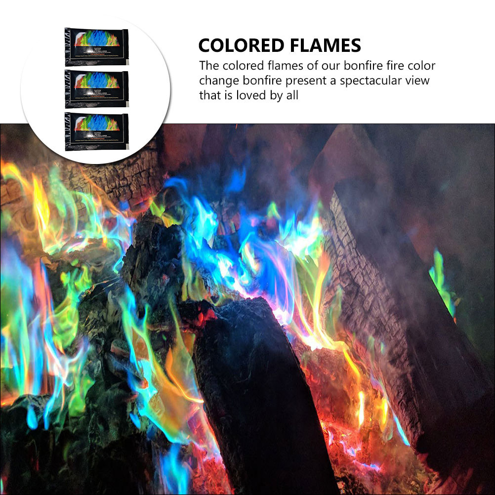 3개입 불꽃 색깔 변화 패킷, 화려한 색깔 변화 캠프파 - Outdoor Camping Burner 리뷰 및 가격