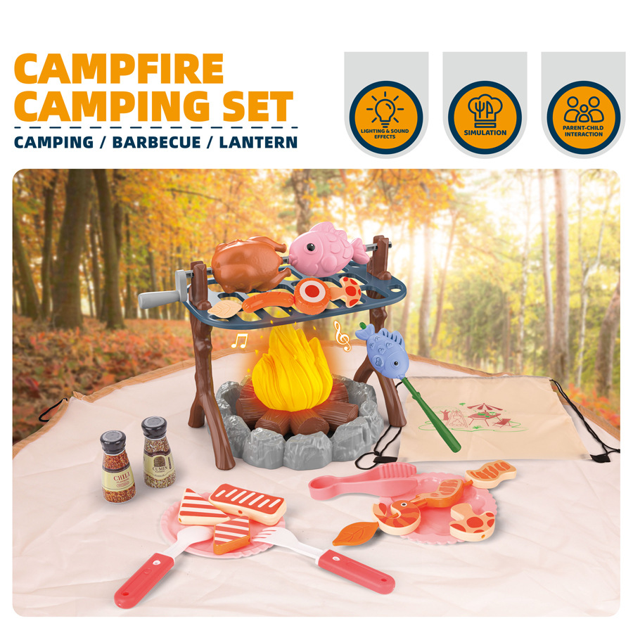 어린이 캠핑 텐트 세트 아기 놀이터 미니어처 음식 어린 - Outdoor Camping For Kids 리뷰 및 가격