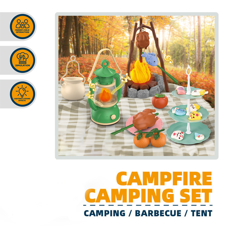 어린이 캠핑 텐트 세트 아기 놀이터 미니어처 음식 어린 - Outdoor Camping For Kids 리뷰 및 가격
