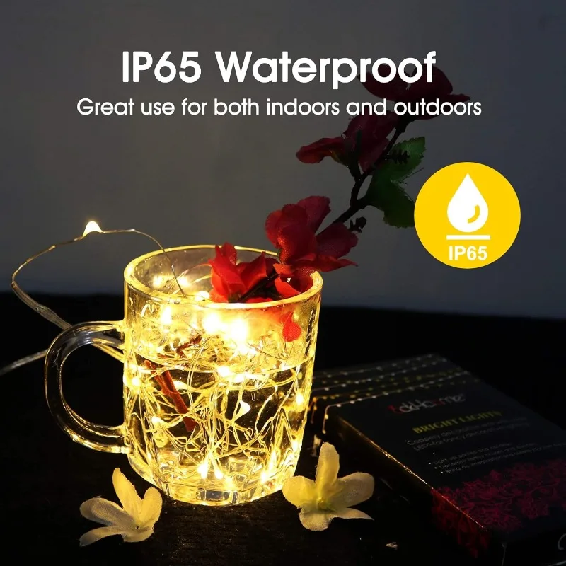 USB LED 문자열 조명 구리 실버 와이어 갈 랜드  - Outdoor Camping Lights String 리뷰 및 가격