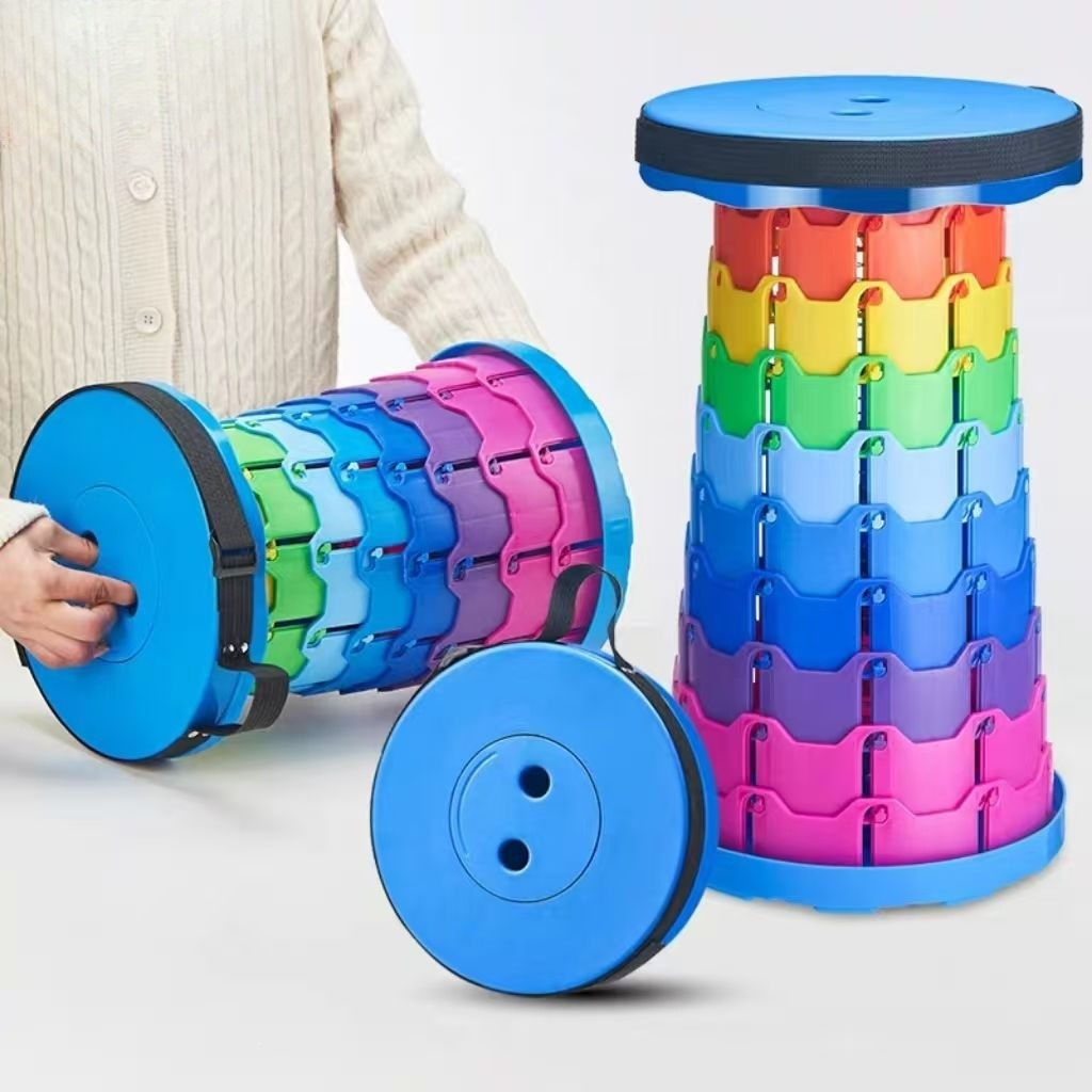 레인보우 텔레스코픽 캠핑 스툴 휴대용 두꺼운 접이식 높 - Outdoor Camping Kit 리뷰 및 가격