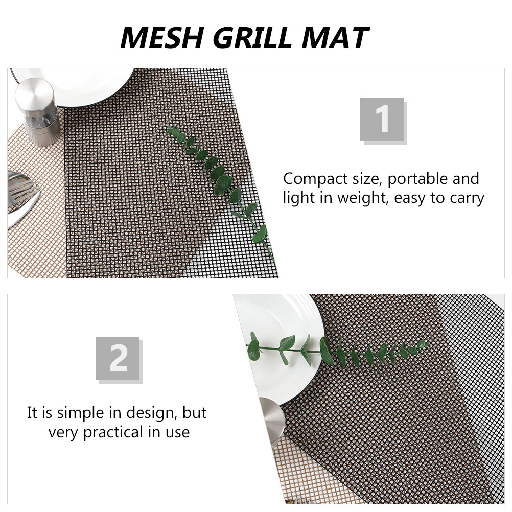 2Pcs 바베큐 그릴 메쉬 매트 비 스틱 야외 요리 매 - Outdoor Gas Stove 리뷰 및 가격