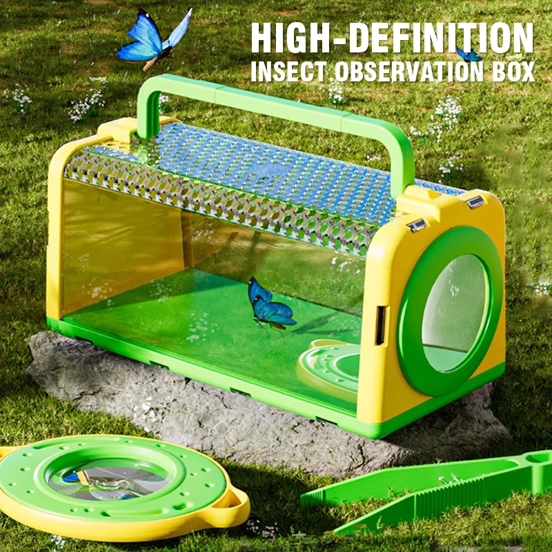 곤충 포획 케이지 관찰 상자 (확대경 포함) 나비망 야 - Outdoor Camping Kit 리뷰 및 가격