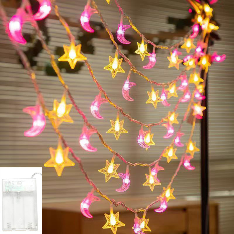 LED 별 달 다채로운 조명, 스트링 별이 빛나는 하늘 - Outdoor Camping Lights String 리뷰 및 가격