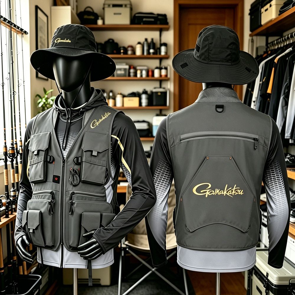 가마카츠 멘 멀티 포켓 낚시 조끼 속건 통기성 아웃도어 - Camping Outdoor Clothing 리뷰 및 가격