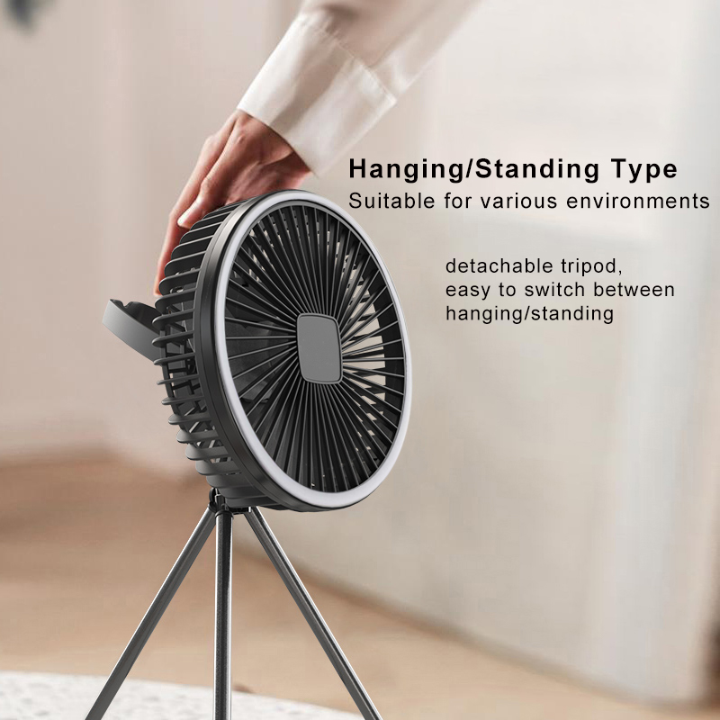휴대용 캠핑 팬 10000mAh 5000mAh USB  - Outdoor Camping Ventilator 리뷰 및 가격