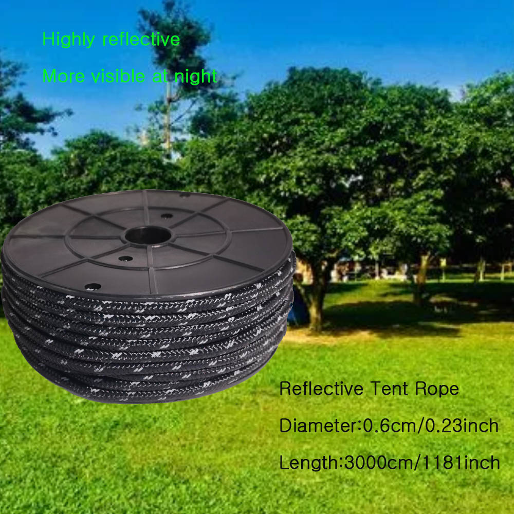 30M 반사 파라코드 6mm 낙하산 줄 야외 캠핑 생존 - Outdoor Camping Lights String 리뷰 및 가격