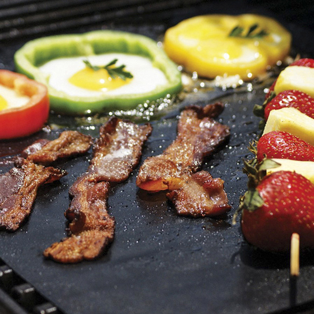 3Pcs 내열성 논스틱 바베큐 그릴 매트 가스 그릴 오 - Outdoor Gas Stove 리뷰 및 가격