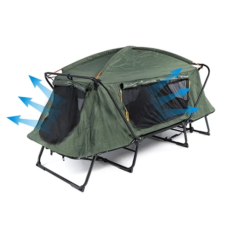대형 따뜻한 접이식 1~2인용 캠핑 침대 야외 텐트 방 - Outdoor Camping Cot 리뷰 및 가격
