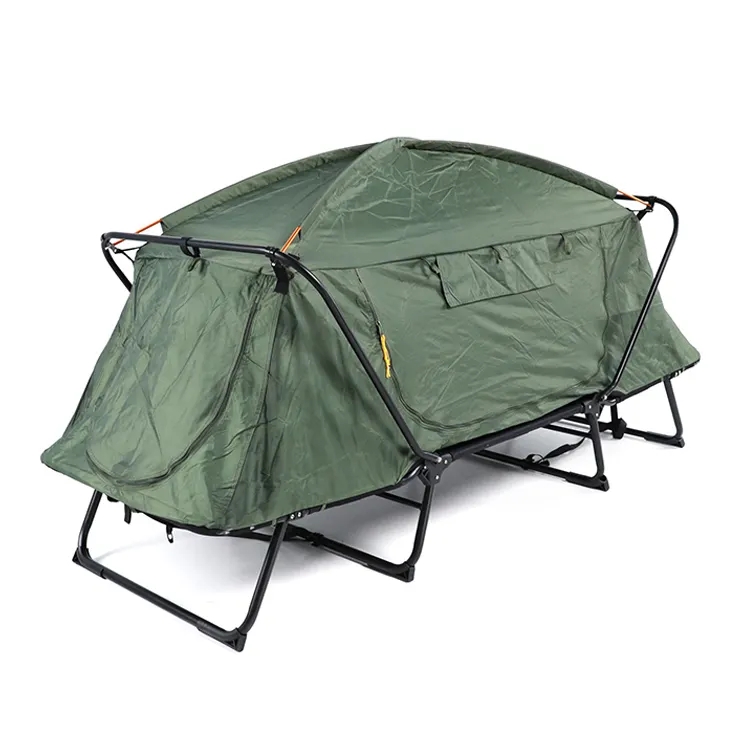 대형 따뜻한 접이식 1~2인용 캠핑 침대 야외 텐트 방 - Outdoor Camping Cot 리뷰 및 가격