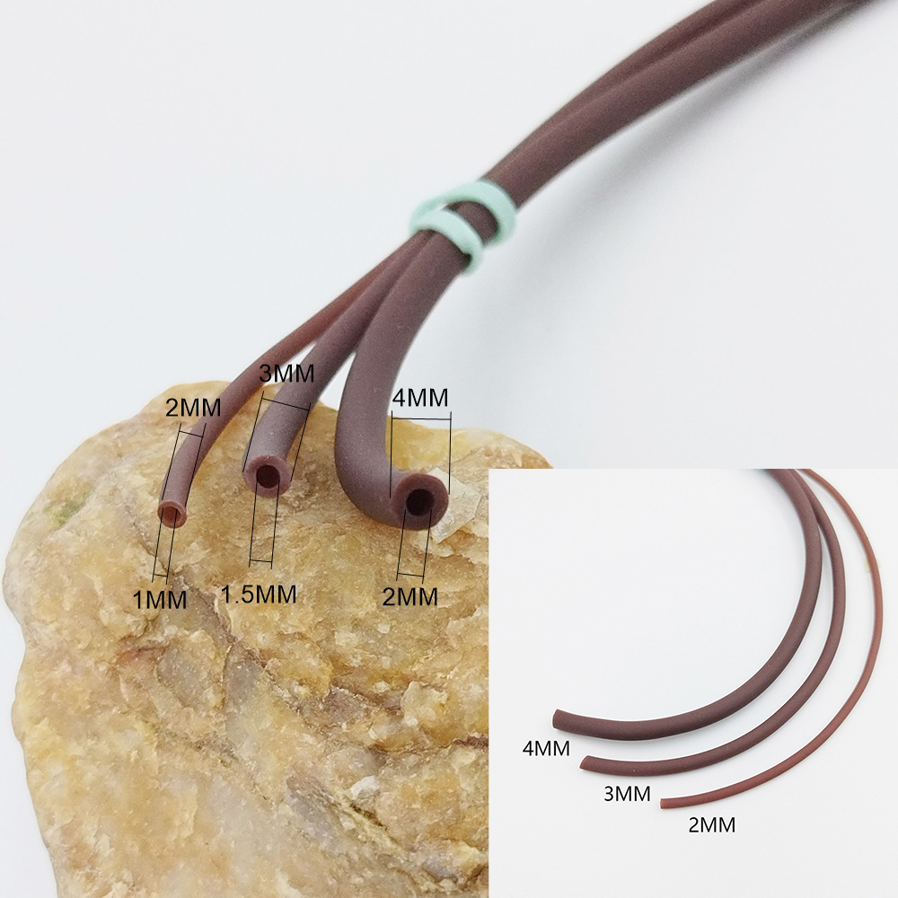 1M 2/3/4MM 스트레치 캔디 컬러 호스 중공 고무 - Paracord Bracelet 리뷰 및 가격