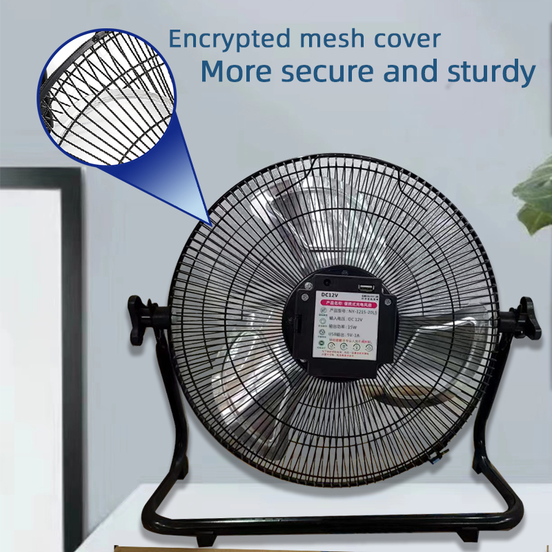 휴대용 태양열 선풍기, 태양 전지 패널 전원 충전식 선 - Outdoor Camping Ventilator 리뷰 및 가격