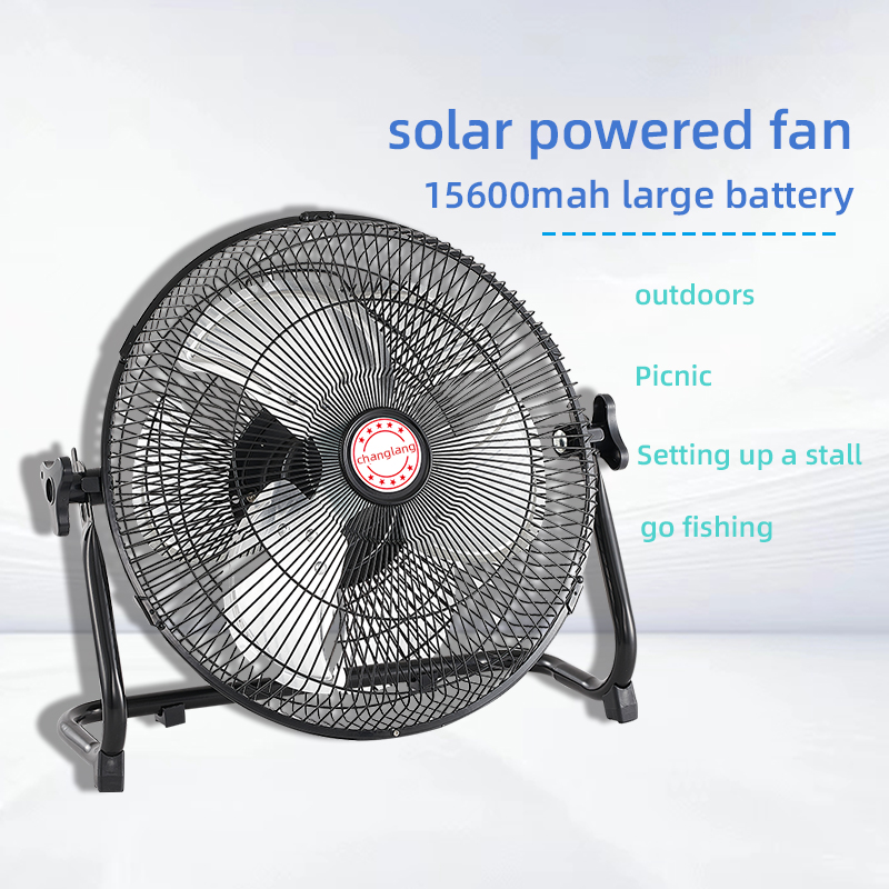 휴대용 태양열 선풍기, 태양 전지 패널 전원 충전식 선 - Outdoor Camping Ventilator 리뷰 및 가격
