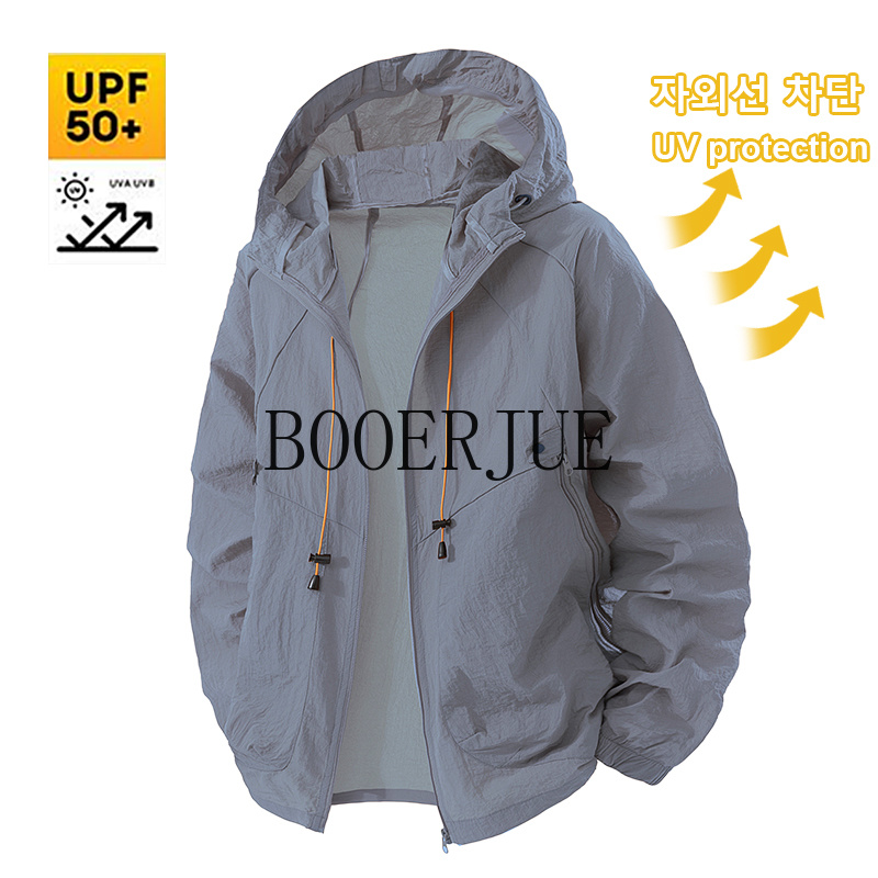 야외 스포츠 코트 안티 UV 윈드 브레이커 여름 남성  - Camping Outdoor Clothing 리뷰 및 가격