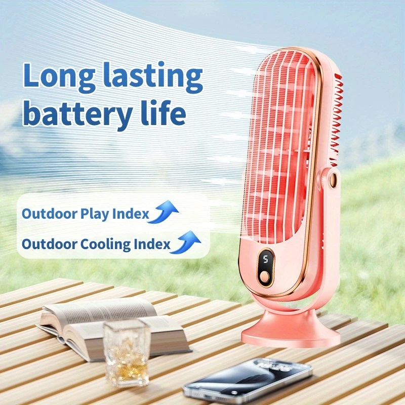 소형 가정용 에어컨, 5단 속도 조절 공냉식 팬, 사무 - Outdoor Camping Ventilator 리뷰 및 가격