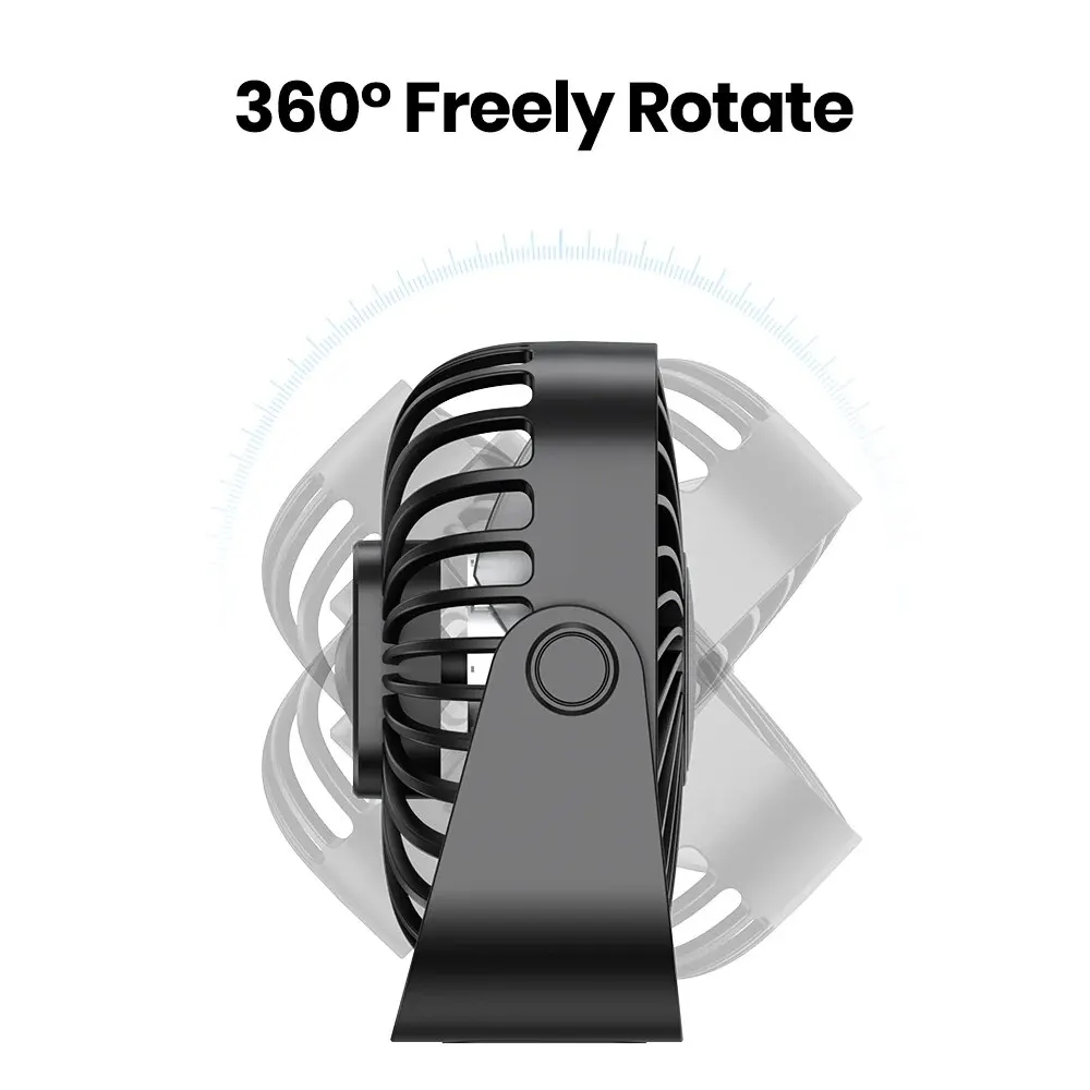 캠핑용 4인치 USB 미니 휴대용 선풍기, 3단 속도  - Outdoor Camping Ventilator 리뷰 및 가격