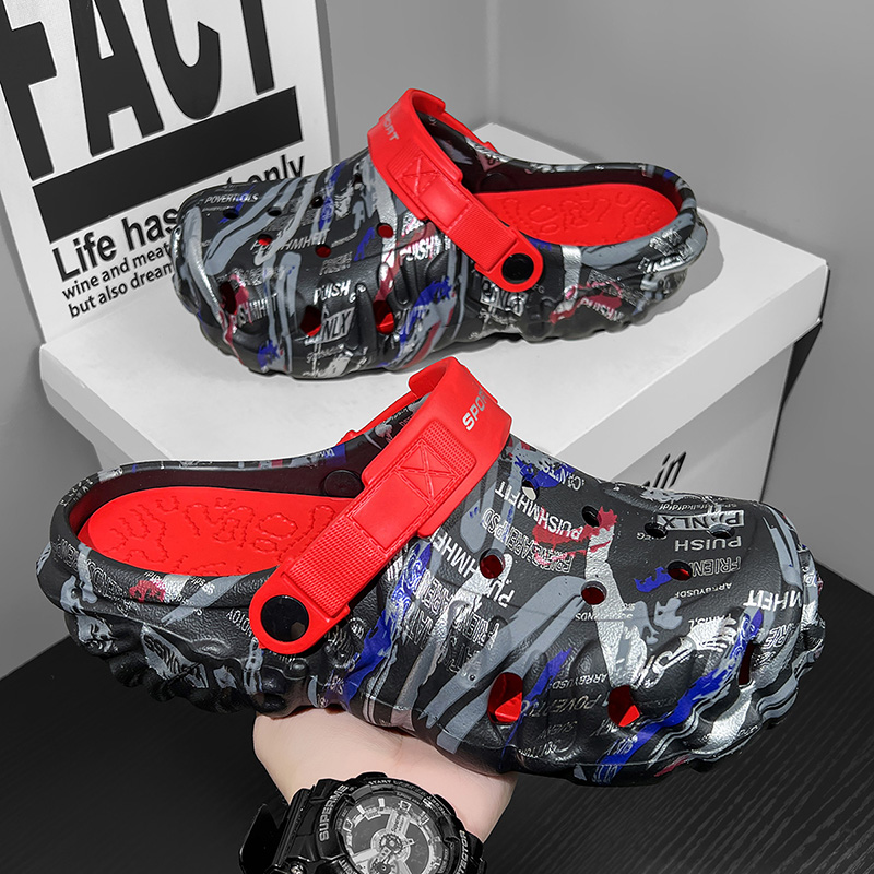 대형 사이즈 남성용 아웃도어 낚시, 하이킹, 트레킹용  - Outdoor Camping Slippers 리뷰 및 가격